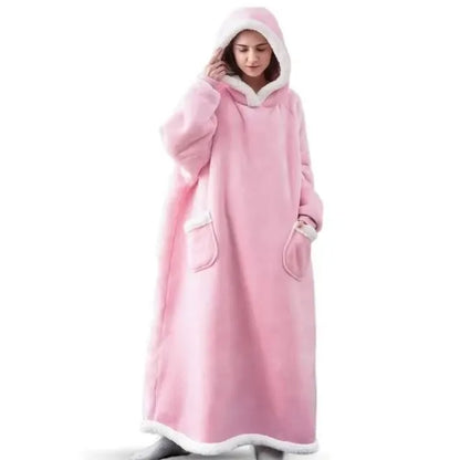 Ultra-Soft Polar Fleece Wearable Blanket