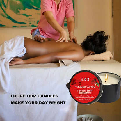 Massage Oil Candle (Stress Relief and Skin Moisturizing)