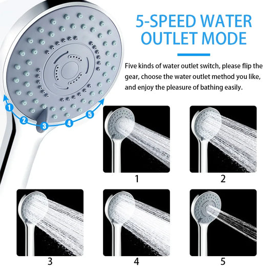 High-Pressure Handheld Shower Head