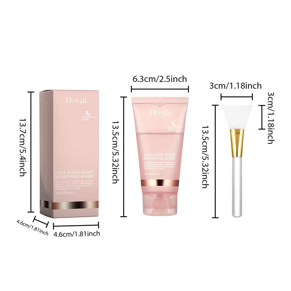 Collagen Peel-Off Mask & Overnight Wrapping Mask