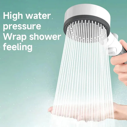 8-Mode High-Pressure Handheld Shower Head with Filter