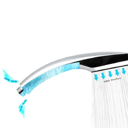 Square Handheld Shower Head
