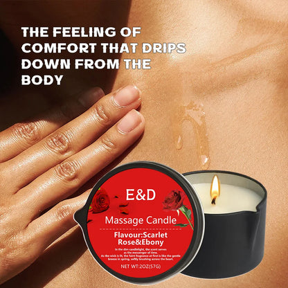 Massage Oil Candle (Stress Relief and Skin Moisturizing)