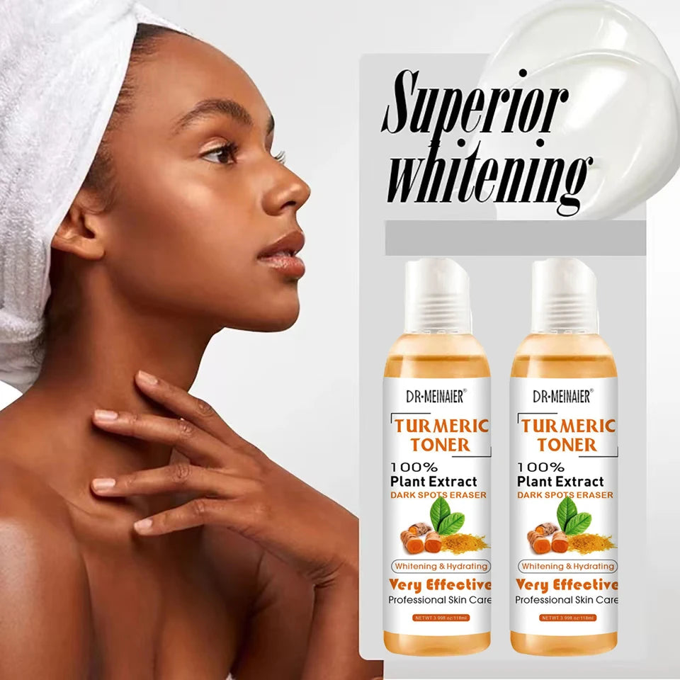 Turmeric Brightening Toner & Vitamin C Serum