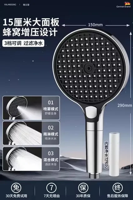 High-Pressure Handheld Shower Head