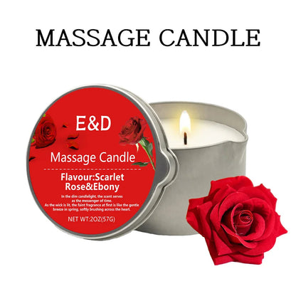Massage Oil Candle (Stress Relief and Skin Moisturizing)