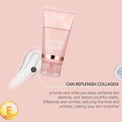 Collagen Peel-Off Mask & Overnight Wrapping Mask