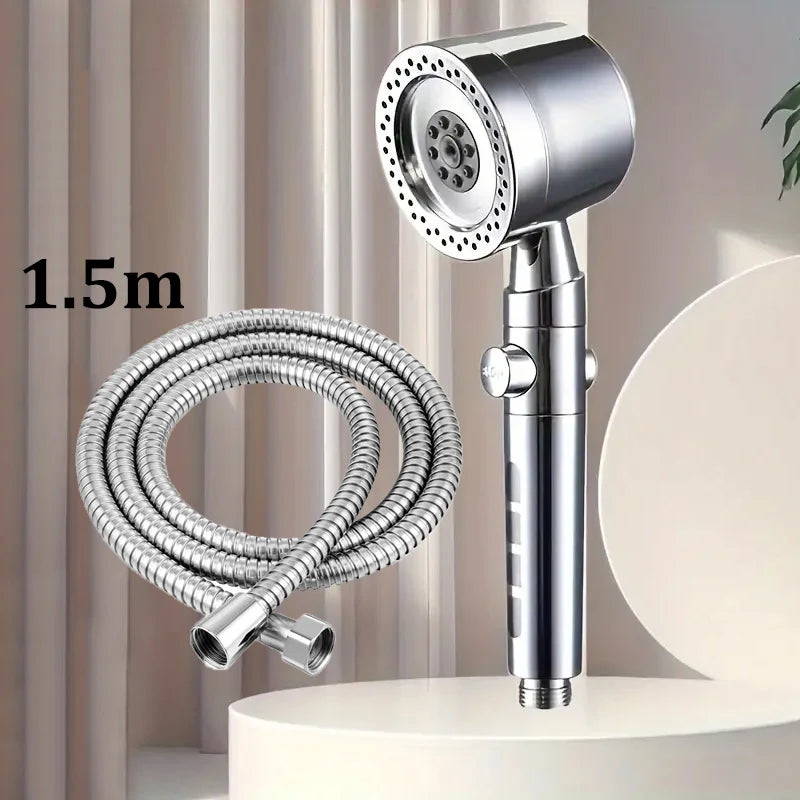 6-Mode High-Pressure Handheld Shower Head