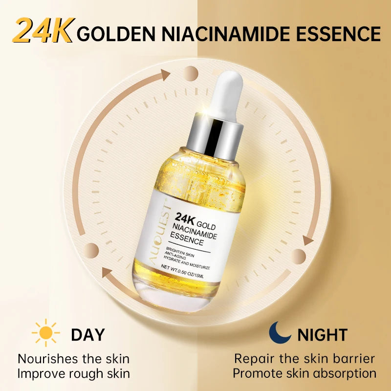 Niacinamide 24K Gold Face Serum