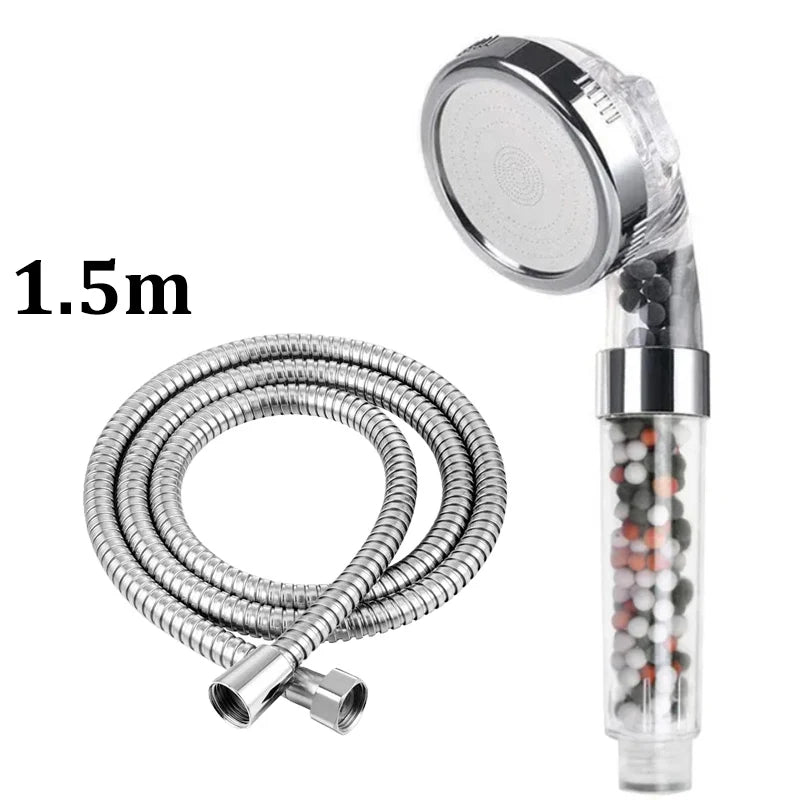High-Pressure Water-Saving Shower Head