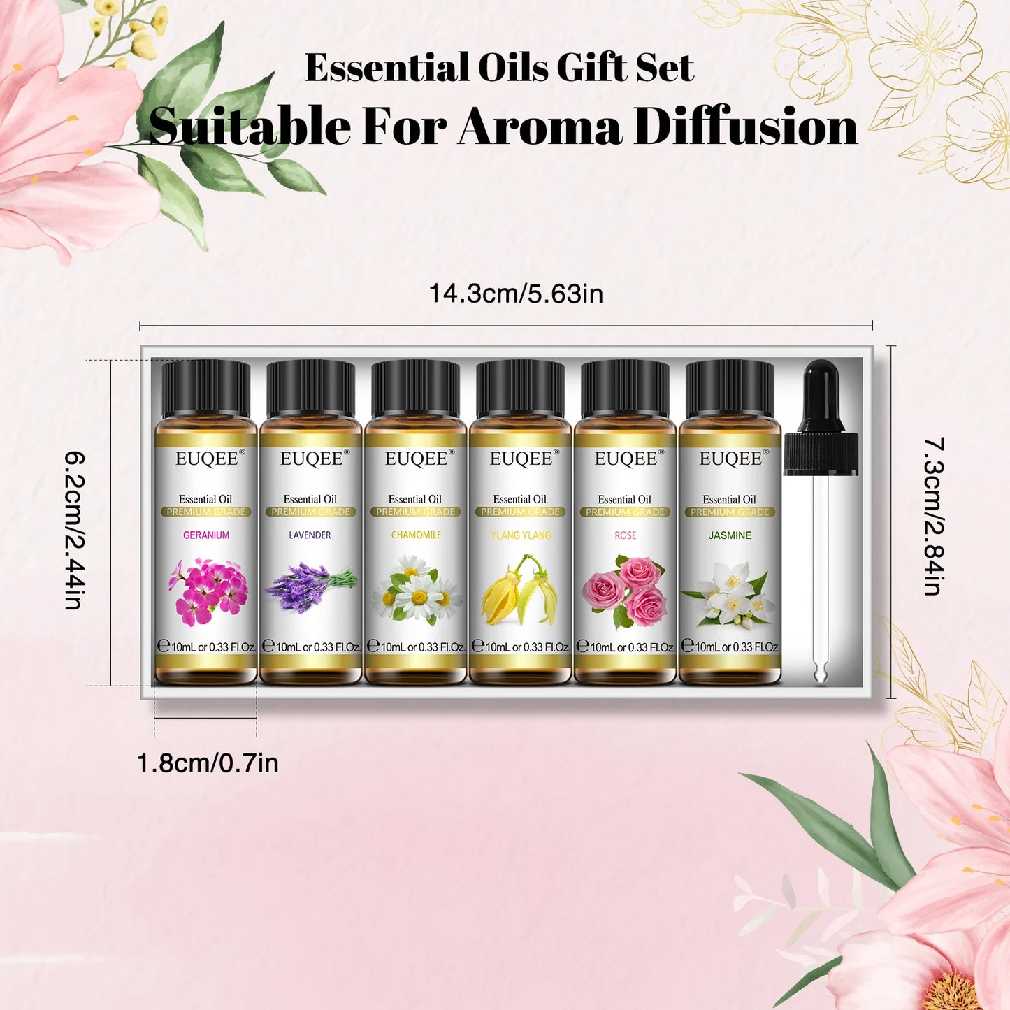 EUQEE Essential Oils Set