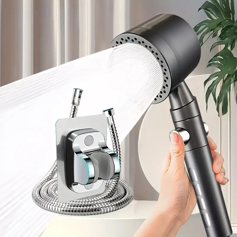 6-Mode High-Pressure Handheld Shower Head