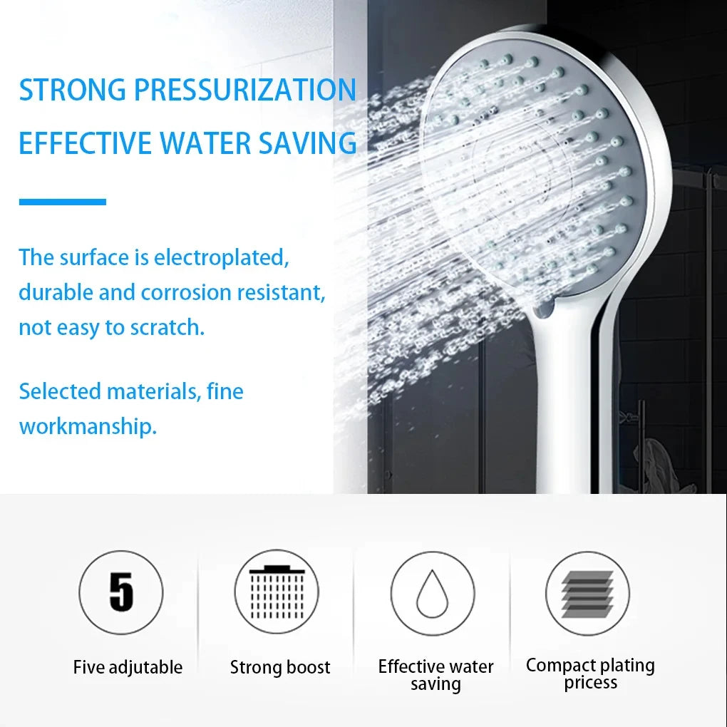 High-Pressure Handheld Shower Head