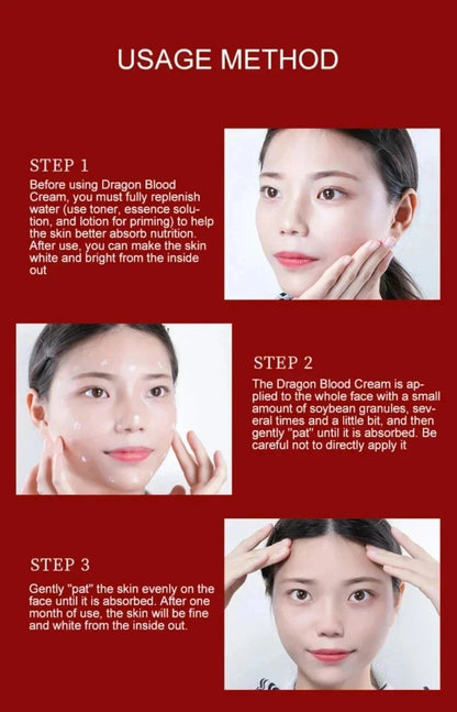Dragon’s Blood Retinol Face Cream – Brightening, Lifting & Firming Placenta Essence Moisturizer | Anti-Aging Korean Skincare for Radiant, Youthful Skin