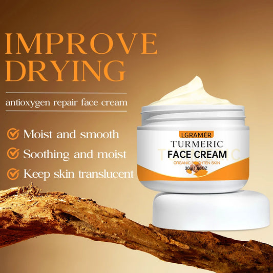 Turmeric Whitening Face Cream – Brightening, Anti-Wrinkle