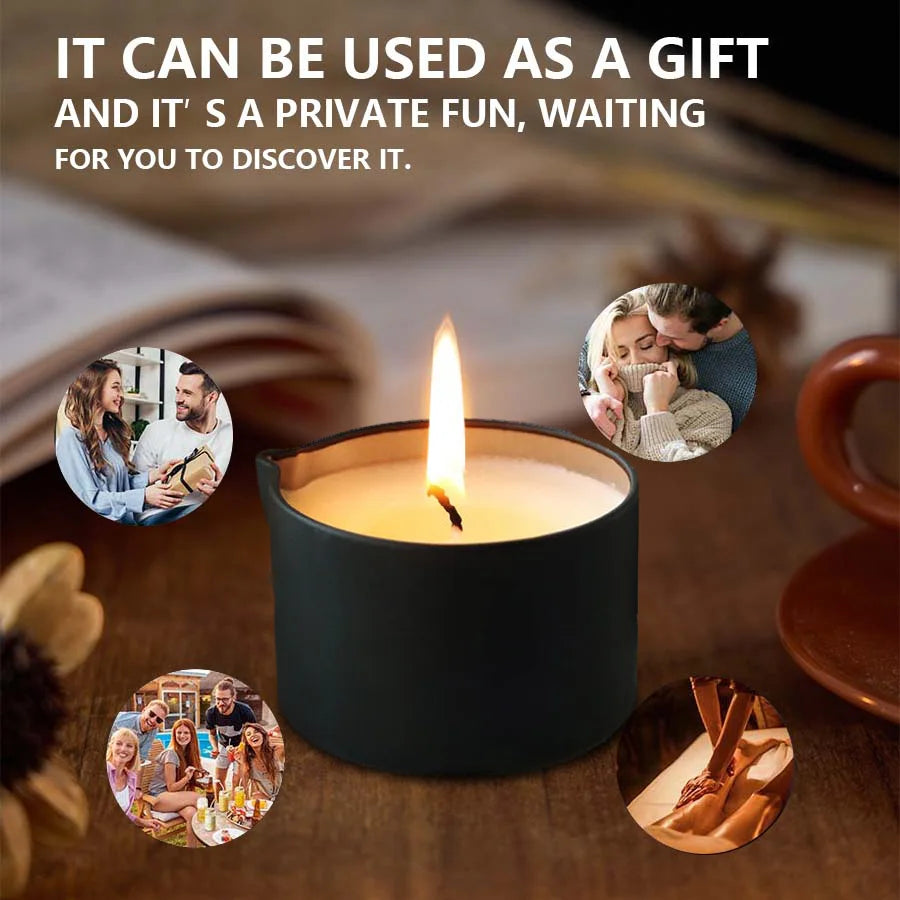 Massage Oil Candle (Stress Relief and Skin Moisturizing)