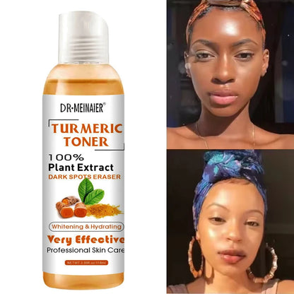 Turmeric Brightening Toner & Vitamin C Serum