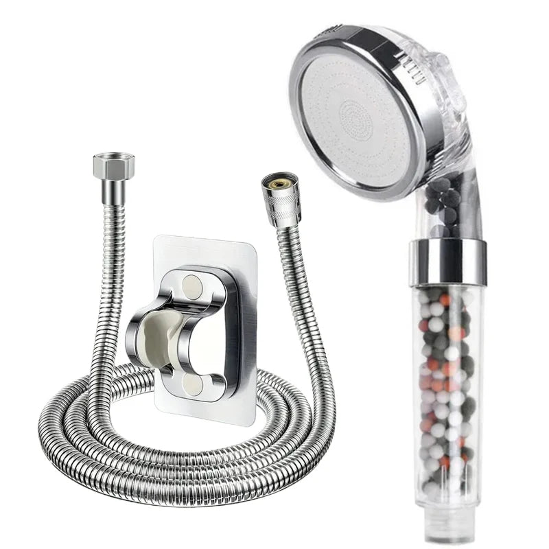 High-Pressure Water-Saving Shower Head