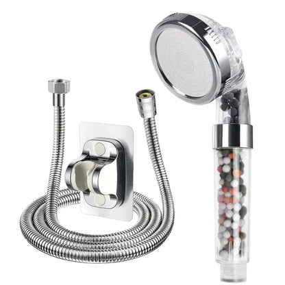 High-Pressure Water-Saving Shower Head