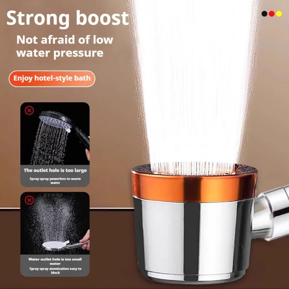 5-Mode High-Pressure Filtered Handheld Shower Head