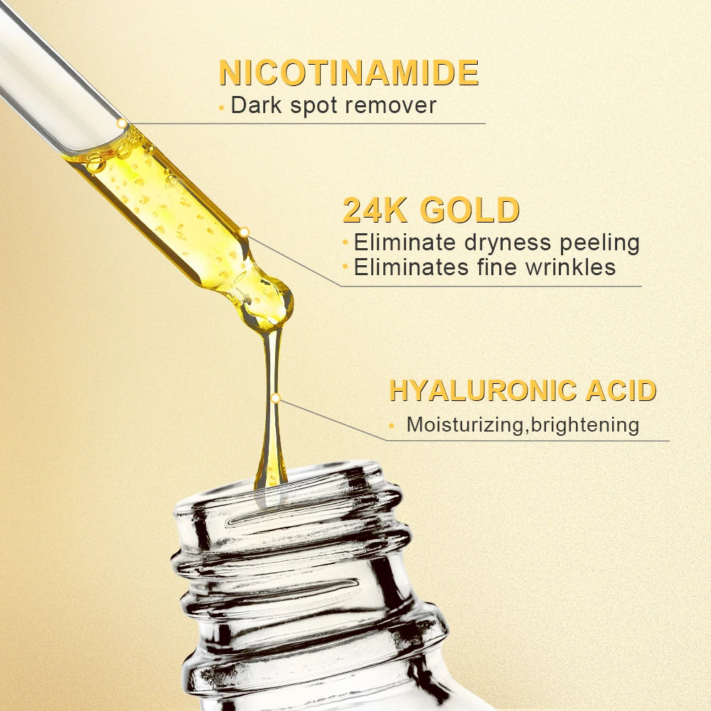 Niacinamide 24K Gold Face Serum