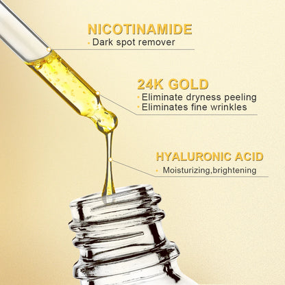 Niacinamide 24K Gold Face Serum