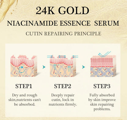 Niacinamide 24K Gold Face Serum