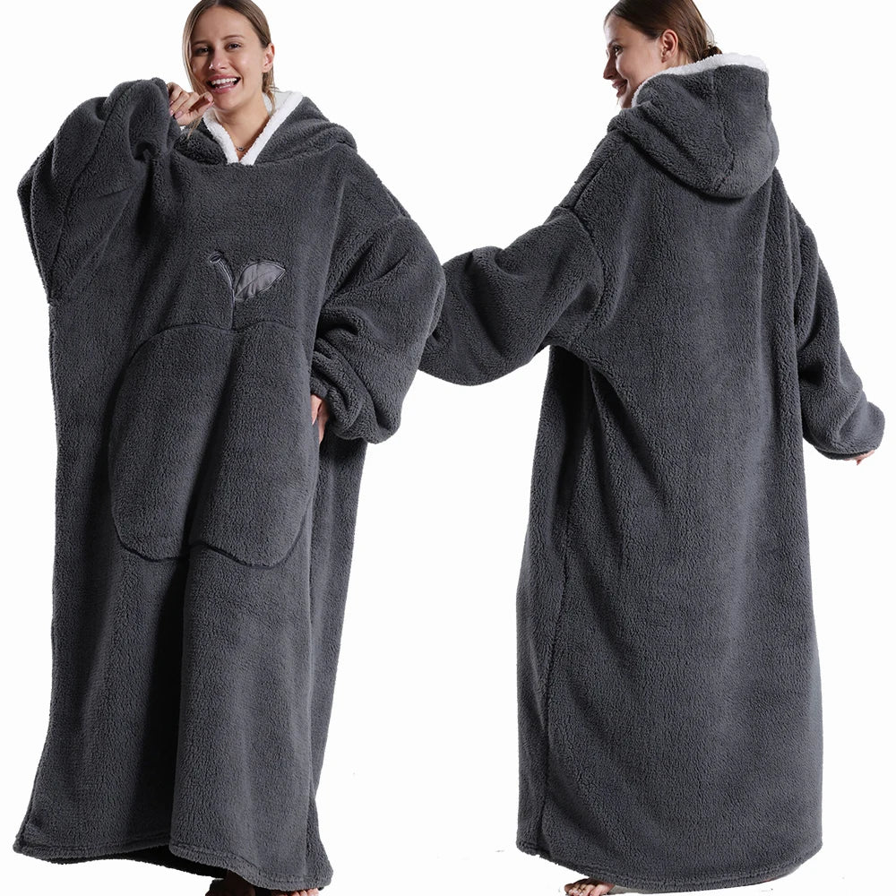 Cozy Wearable Blanket Hoodie