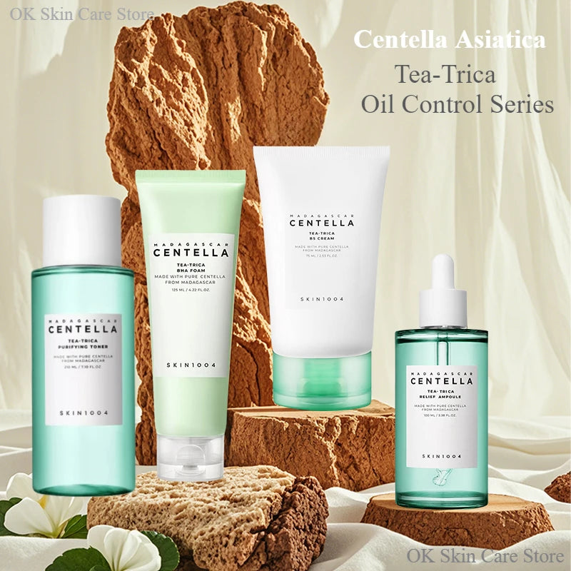 Korean Centella Skincare Travel Kit – 5-Piece