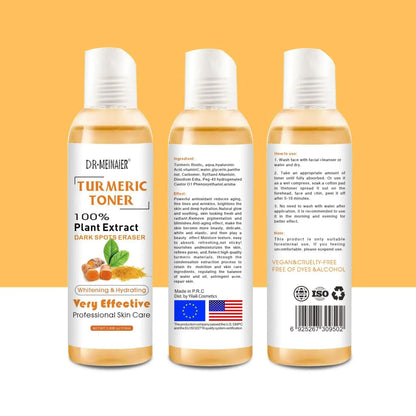 Turmeric Brightening Toner & Vitamin C Serum