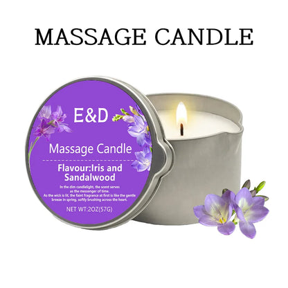 Massage Oil Candle (Stress Relief and Skin Moisturizing)