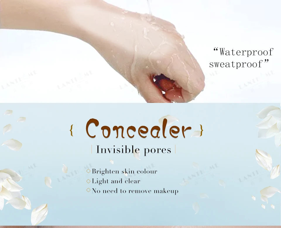 BB Whitening Spray Foundation – Skin Brightening & Moisturizing Liquid BB Cream | Lightweight Nourishing Face Base for Flawless Coverage (SAUVASINE, 20ml)