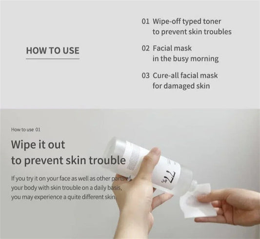 Deep Cleansing, Pore-Tightening & Oil-Control Face Toner + Cleanser