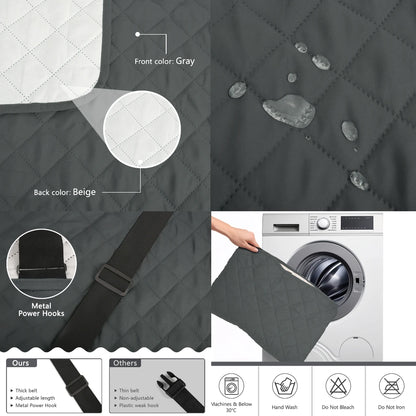 Waterproof Anti-Slip Sofa Cover – Perfect for Pets & Families