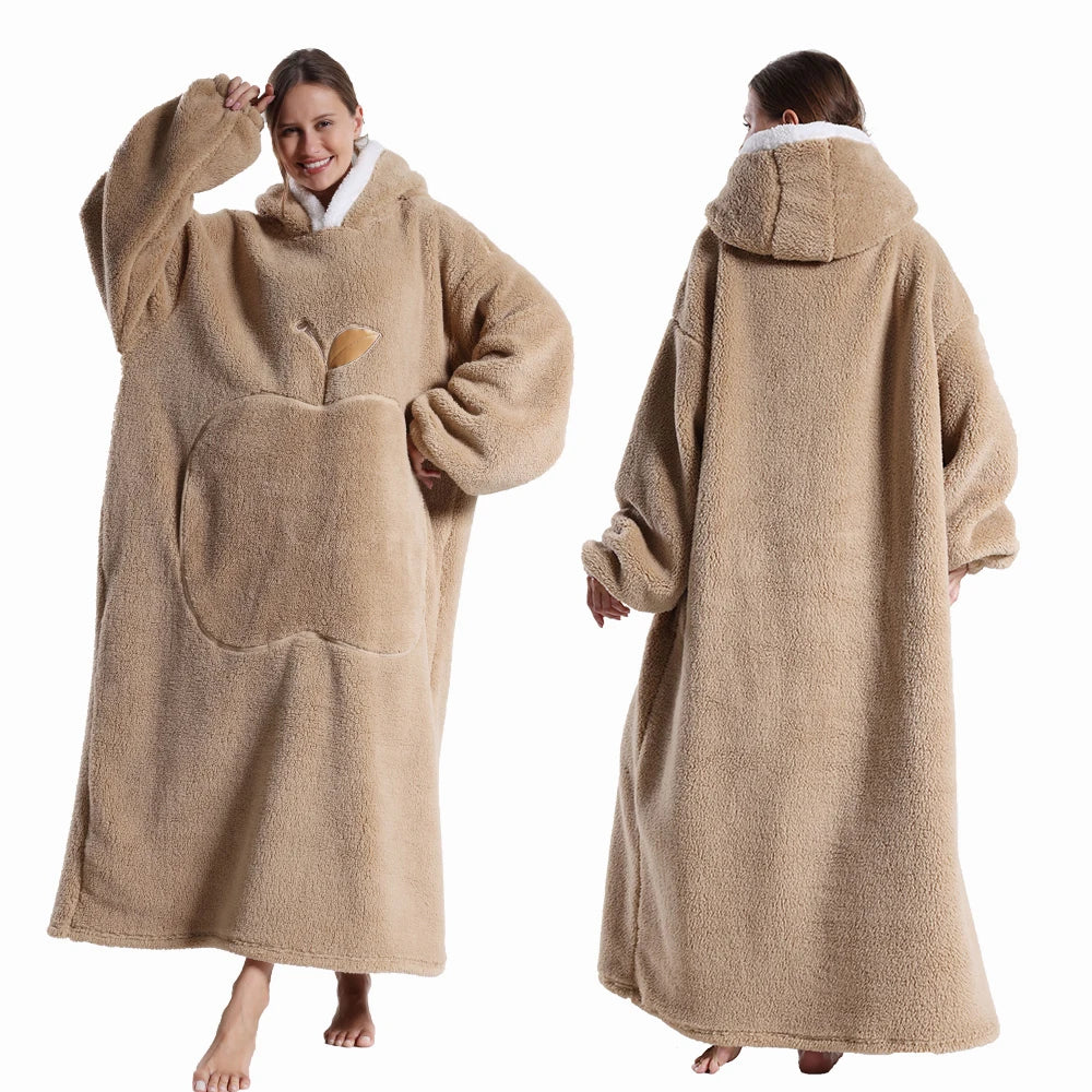 Cozy Wearable Blanket Hoodie