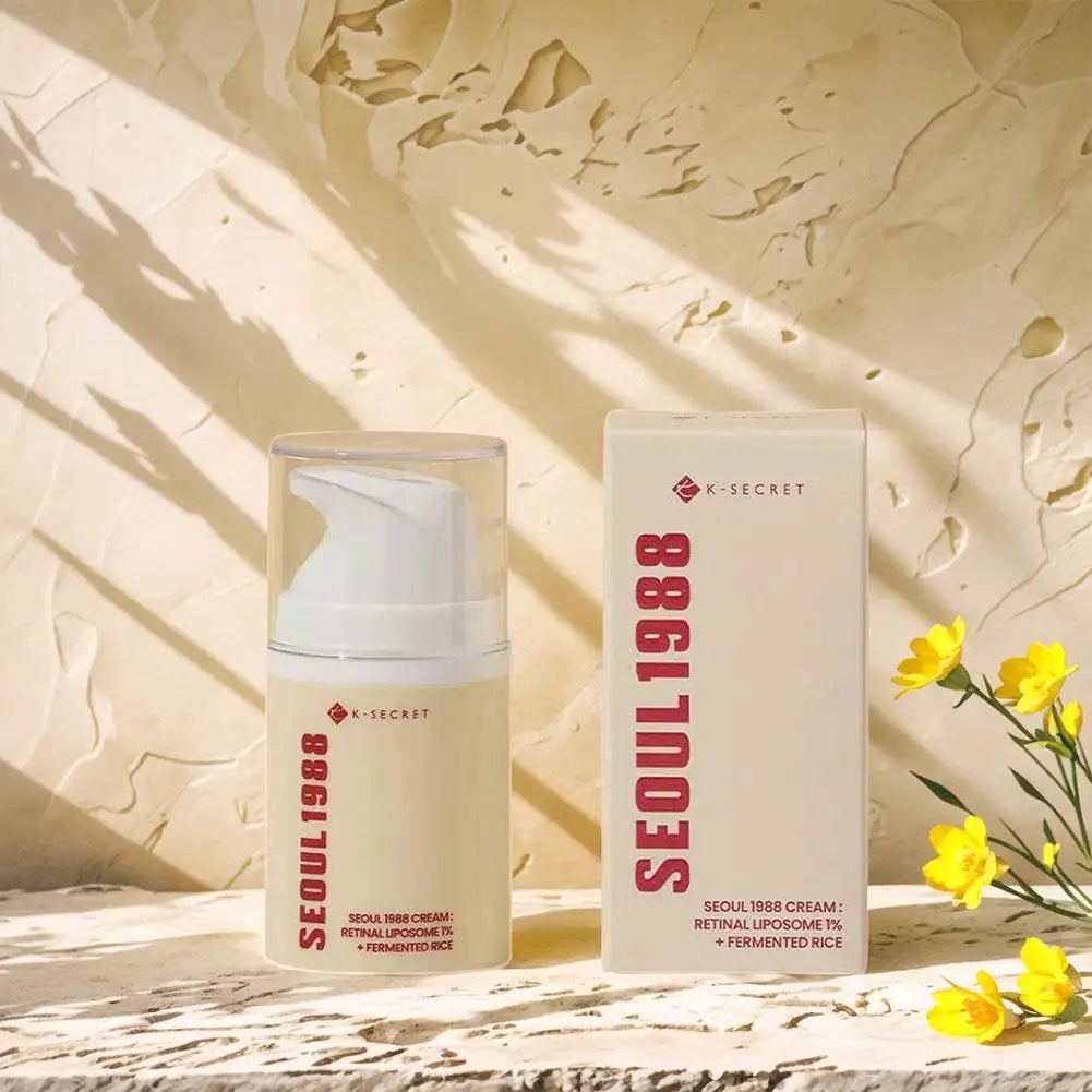 Seoul 1988 Retinol Liposome Face Cream – Anti-Wrinkle, Fine Line Fading & Moisturizing Anti-Aging Cream | Whitening, Firming & Eye Care Korean Skincare