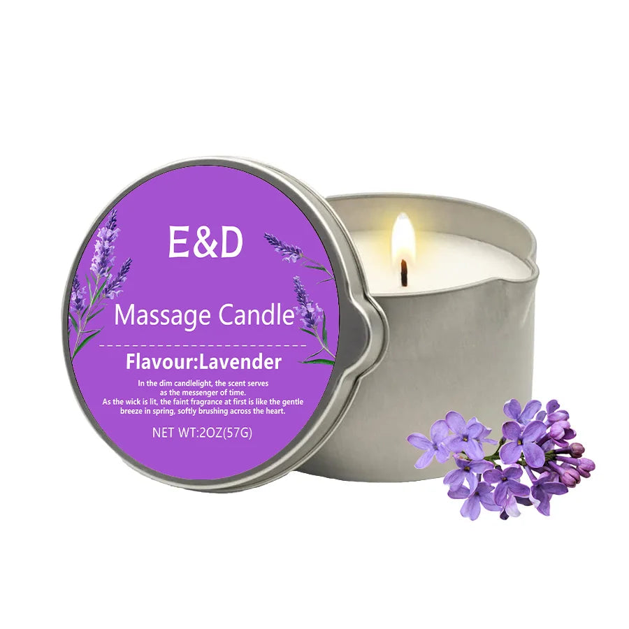 Massage Oil Candle (Stress Relief and Skin Moisturizing)