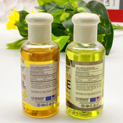 Vitamin E Face Essence Oil – Whitening, Pore-Shrinking & Anti-Wrinkle Serum | Morning & Night Skin Repair, Moisturizing Plant Essence for All Skin Types (75ml)