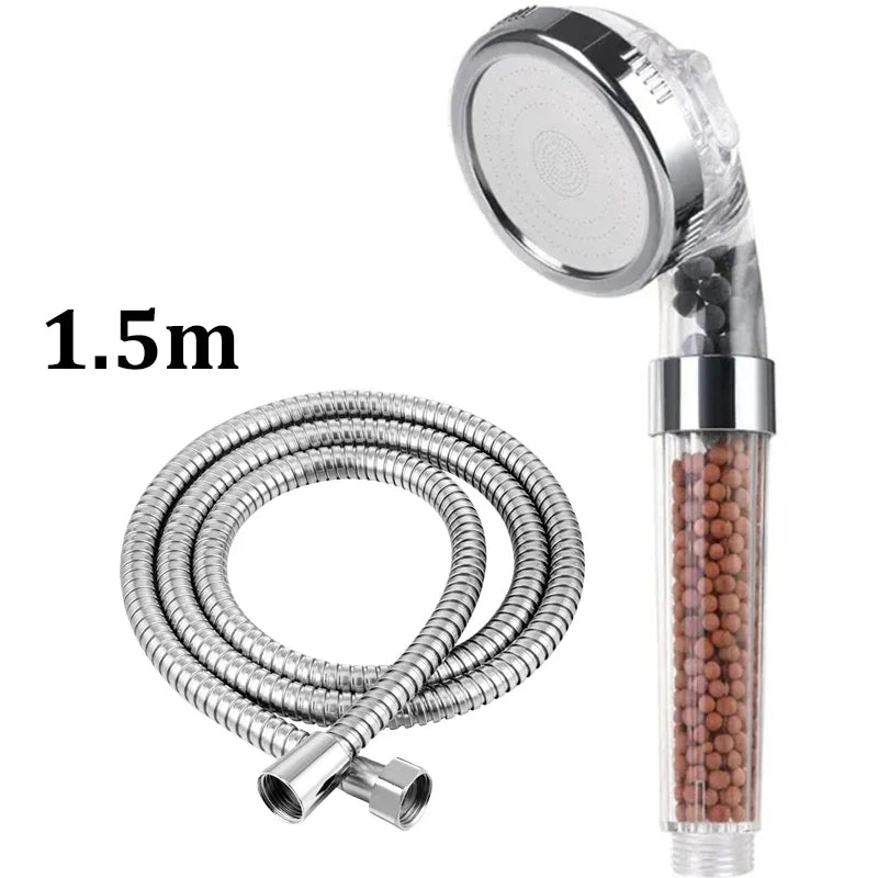 High-Pressure Water-Saving Shower Head